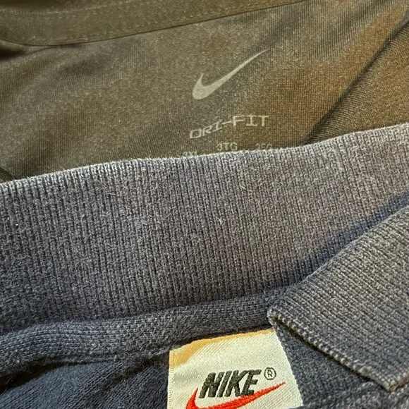 Nike Polo Shirt Bundle Lot Set - Blue, Black, Gray - Picture 5 of 8